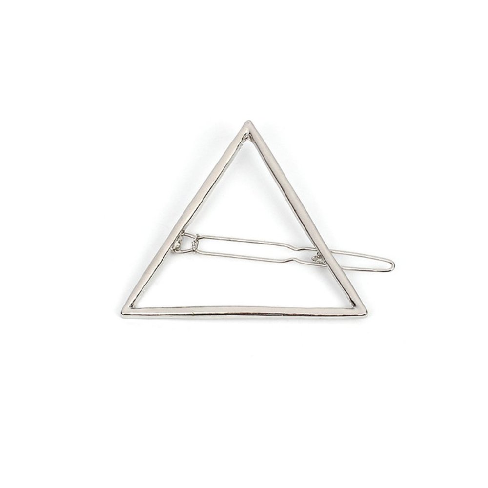 Triangle Metal Hair Clip - Picture 3 of 10
